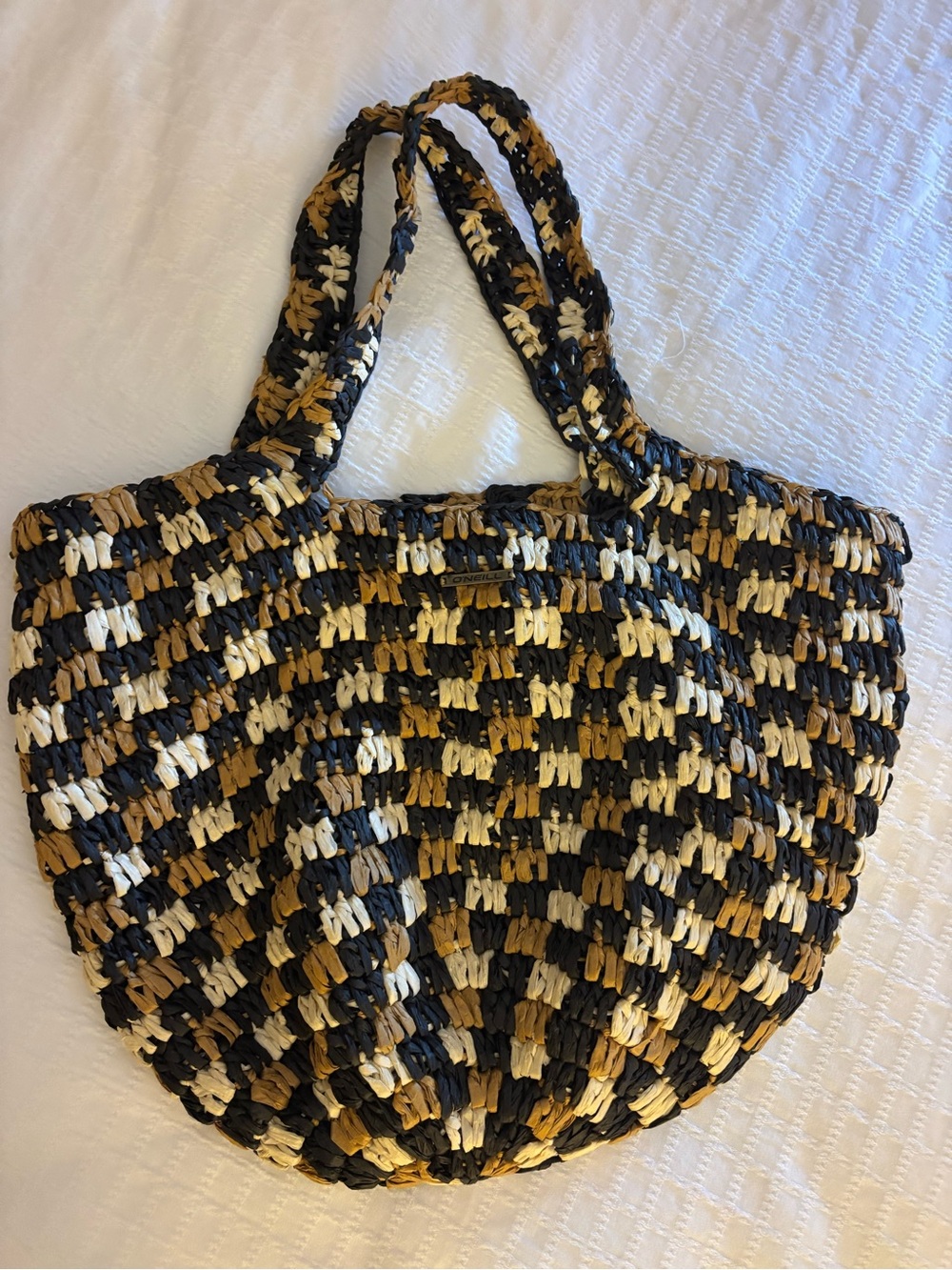 O’Neill Straw Tote Bag, New without Tags (NWOT).